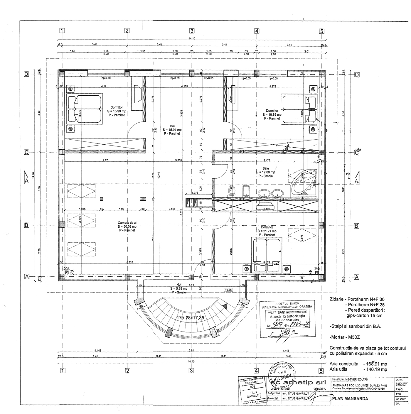 10_Apartament tip Penthouse - 4 camere - Nufarul - IMOBIHOR 