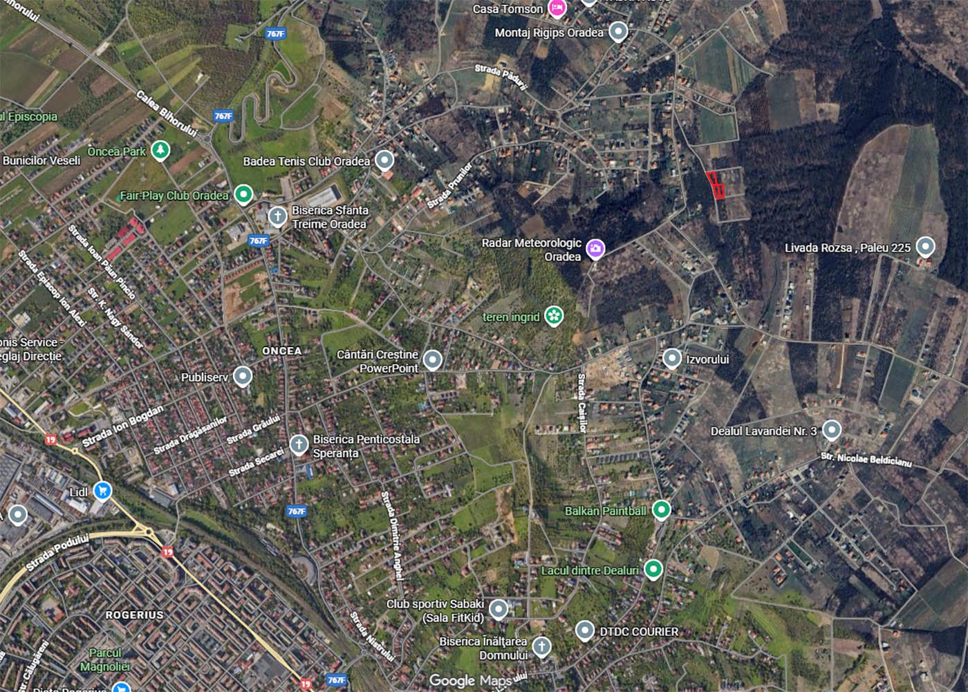 2_900 Mp. teren intravilan - Oradea = 31.500 €