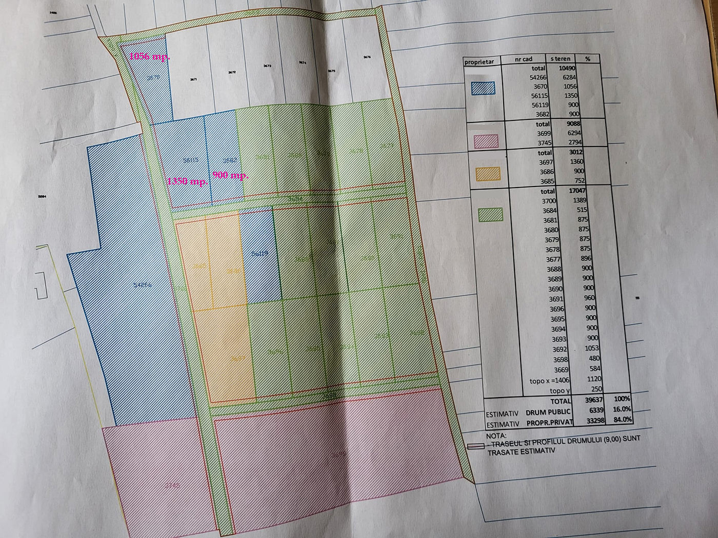 3_900 Mp. teren intravilan - Oradea = 31.500 €